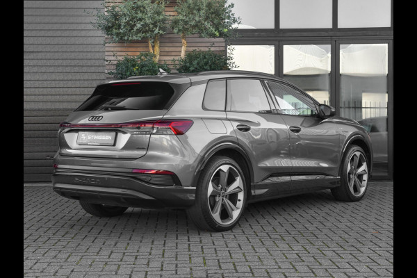 Audi Q4 e-tron 50 quattro S-Line 77 kWh Leren Bekleding Panoramadak ACC Matrix 21 inch Velgen