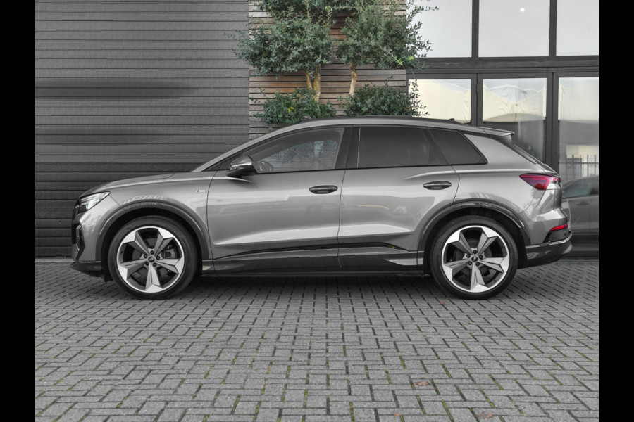 Audi Q4 e-tron 50 quattro S-Line 77 kWh Leren Bekleding Panoramadak ACC Matrix 21 inch Velgen