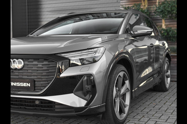 Audi Q4 e-tron 50 quattro S-Line 77 kWh Leren Bekleding Panoramadak ACC Matrix 21 inch Velgen