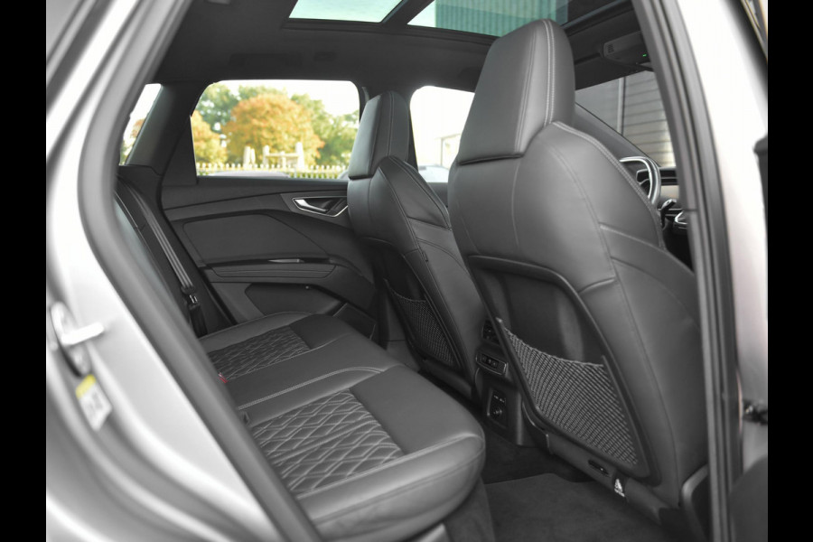 Audi Q4 e-tron 50 quattro S-Line 77 kWh Leren Bekleding Panoramadak ACC Matrix 21 inch Velgen