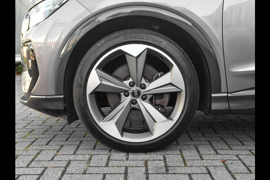 Audi Q4 e-tron 50 quattro S-Line 77 kWh Leren Bekleding Panoramadak ACC Matrix 21 inch Velgen