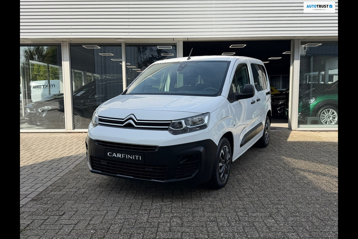 Citroën Berlingo 1.2 PureTech Live (5 PERSOONS) |110 Pk | Airco I Cruise control | Bluetooth.