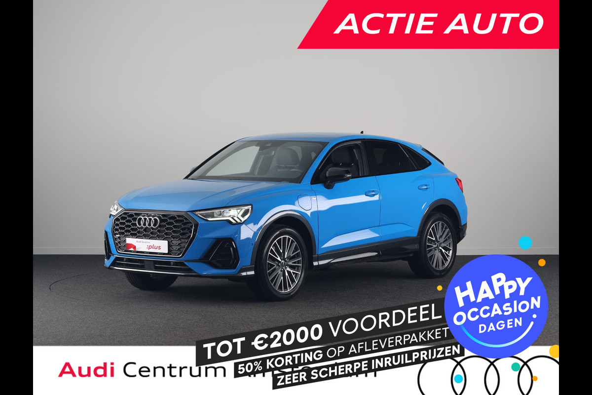 Audi Q3 Sportback 45 TFSI e S Edition 245pk | Navigatie | Elektrisch verstelbare voorstoelen | Sonos Audio | Adaptieve cruise controle | Stoelverwarming | S-line interieur