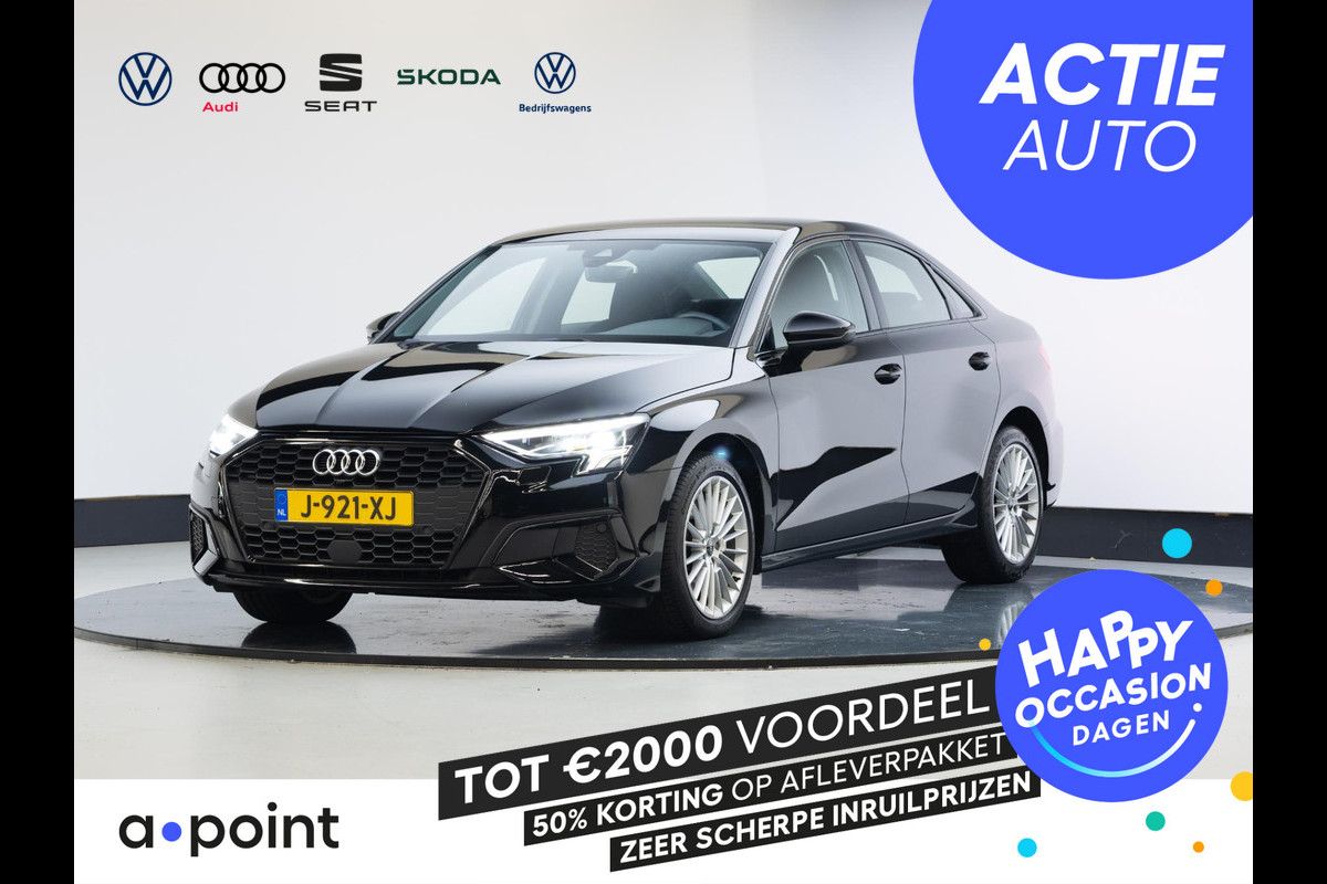 Audi A3 Limousine 35 TFSI Business edition 150 pk S-tronic | Navigatie | Parkeersensoren achter | Cruise control | LED koplampen | Apple Carplay/Android Auto |