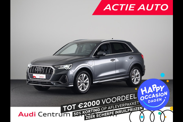 Audi Q3 45 TFSI e S edition 245pk | Navigatie | Keyless entry | Parkeercamera |  S-line interieur | Stoelverwarming | Verlengde garantie