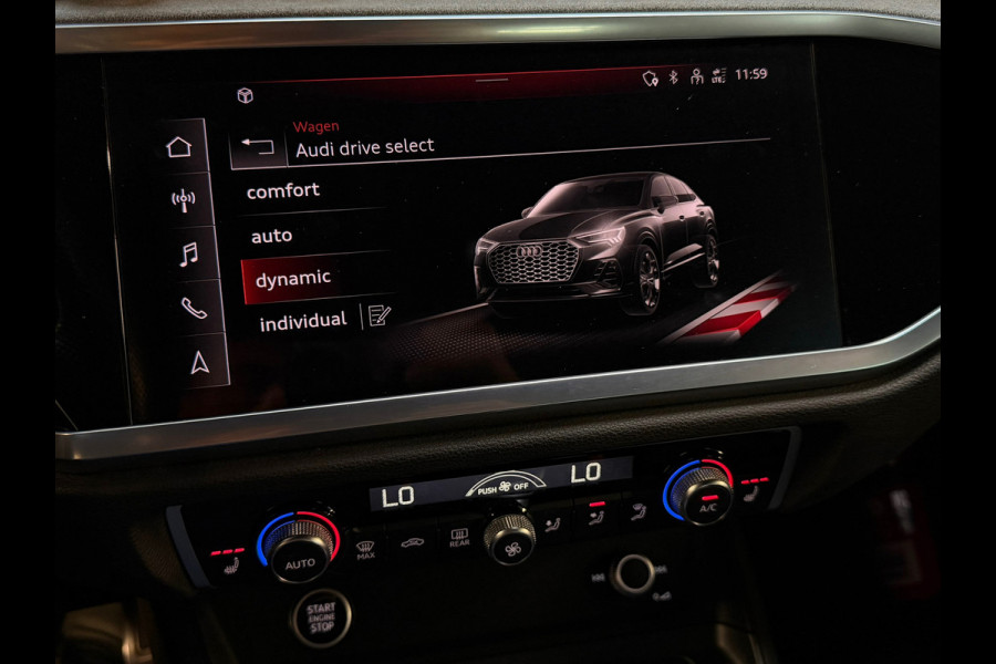Audi Q3 Sportback 45 TFSI e S Edition 3X S-LINE |PANO|MATRIXLED|360 CAMERA|MEMORY|KEYLESS|NIGHTPAKKET|SFEERVERLICHTING|245PK|VOL!