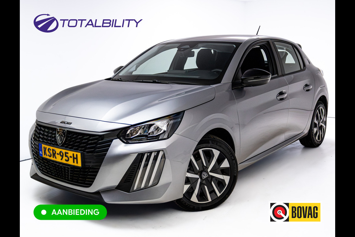Peugeot 208 1.2 Hybrid 110 e-DCS6 Style | Tot 8 jaar garantie | Airco | Cruise | Apple Carplay / Android Auto Led, Pdc achter, Lane-assist, Verkeersborddetectie, Dab