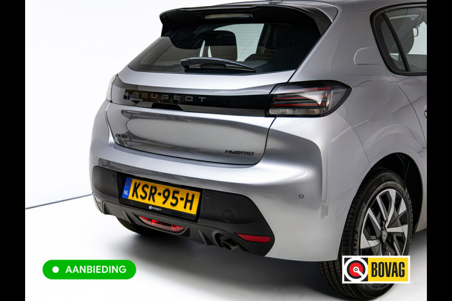 Peugeot 208 1.2 Hybrid 110 e-DCS6 Style | Tot 8 jaar garantie | Airco | Cruise | Apple Carplay / Android Auto Led, Pdc achter, Lane-assist, Verkeersborddetectie, Dab