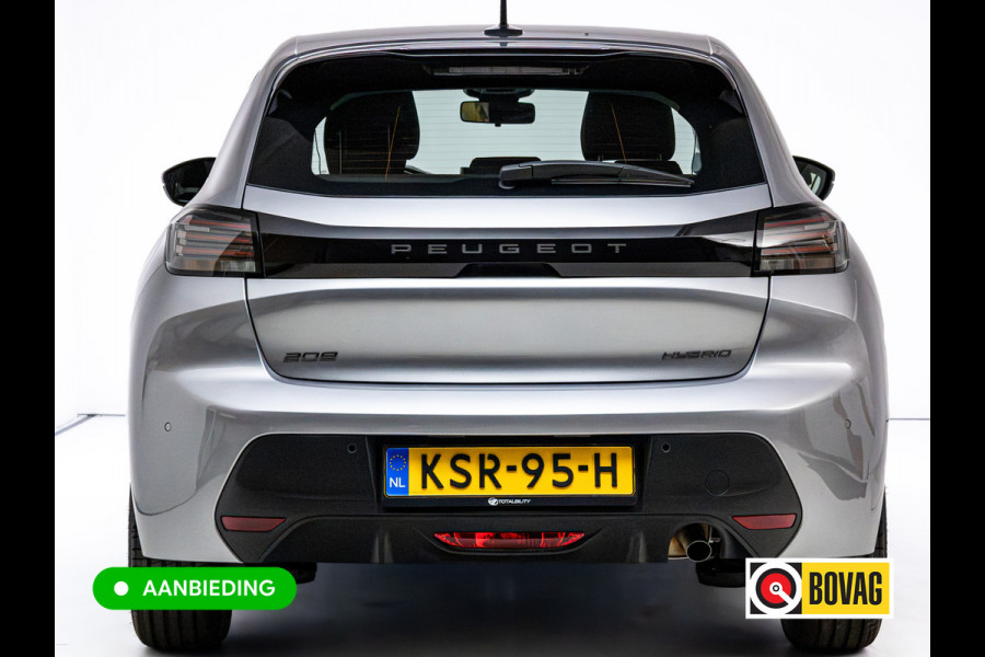 Peugeot 208 1.2 Hybrid 110 e-DCS6 Style | Tot 8 jaar garantie | Airco | Cruise | Apple Carplay / Android Auto Led, Pdc achter, Lane-assist, Verkeersborddetectie, Dab