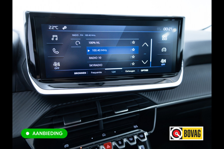 Peugeot 208 1.2 Hybrid 110 e-DCS6 Style | Tot 8 jaar garantie | Airco | Cruise | Apple Carplay / Android Auto Led, Pdc achter, Lane-assist, Verkeersborddetectie, Dab