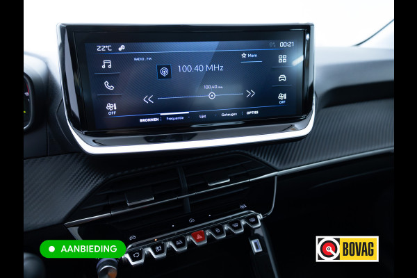 Peugeot 208 1.2 Hybrid 110 e-DCS6 Style | Tot 8 jaar garantie | Airco | Cruise | Apple Carplay / Android Auto Led, Pdc achter, Lane-assist, Verkeersborddetectie, Dab