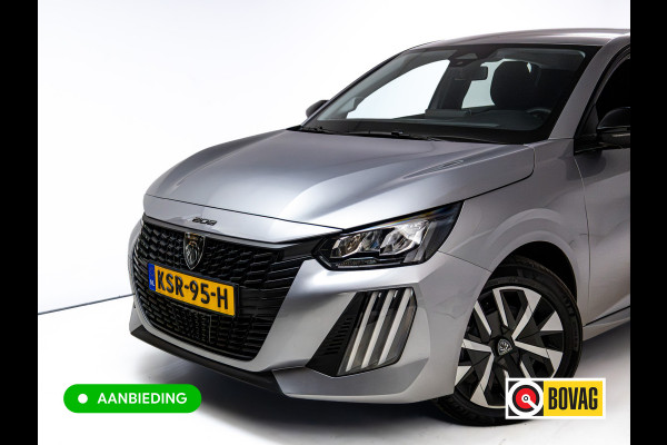 Peugeot 208 1.2 Hybrid 110 e-DCS6 Style | Tot 8 jaar garantie | Airco | Cruise | Apple Carplay / Android Auto Led, Pdc achter, Lane-assist, Verkeersborddetectie, Dab