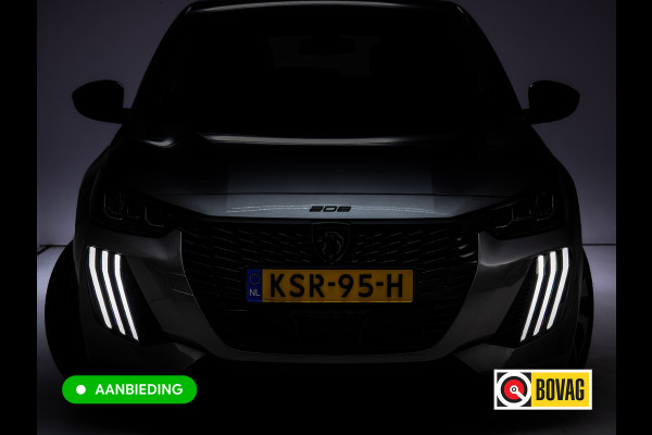 Peugeot 208 1.2 Hybrid 110 e-DCS6 Style | Tot 8 jaar garantie | Airco | Cruise | Apple Carplay / Android Auto Led, Pdc achter, Lane-assist, Verkeersborddetectie, Dab