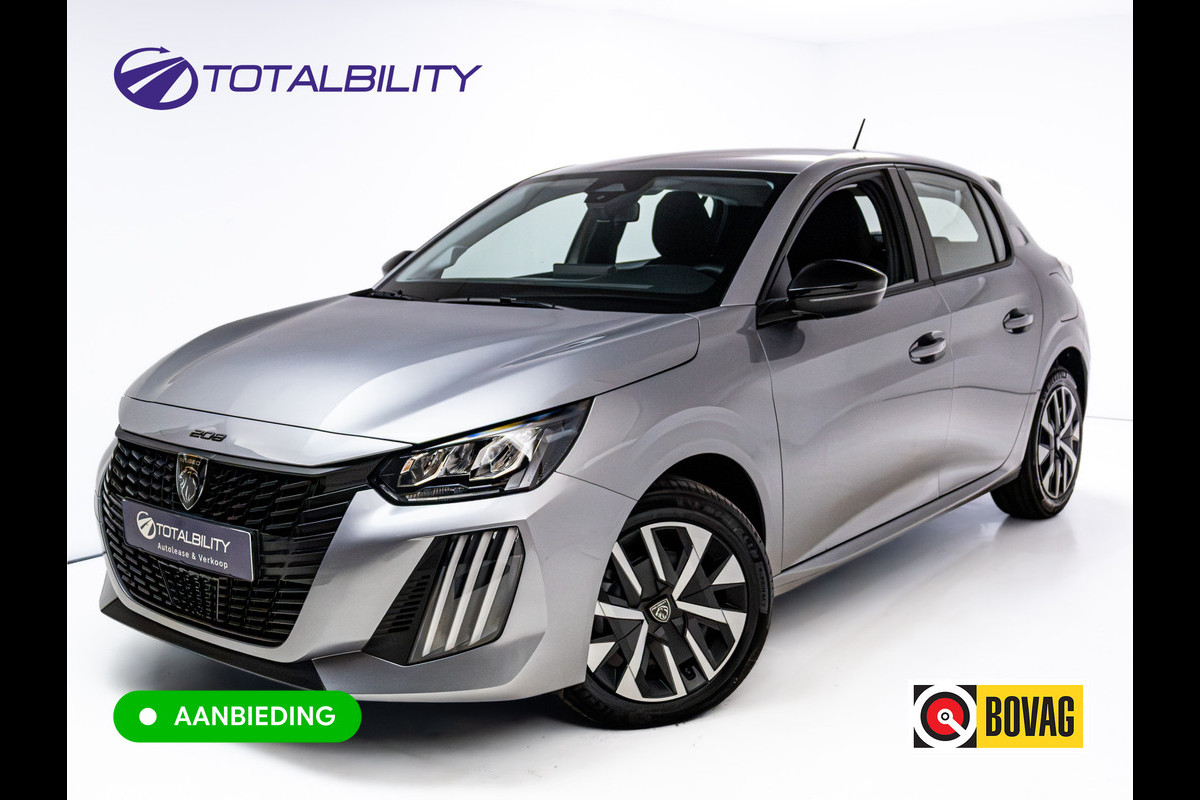 Peugeot 208 1.2 Hybrid 110 e-DCS6 Style | Tot 8 jaar garantie | Airco | Cruise | Apple Carplay / Android Auto Led, Pdc achter, Lane-assist, Verkeersborddetectie, Dab