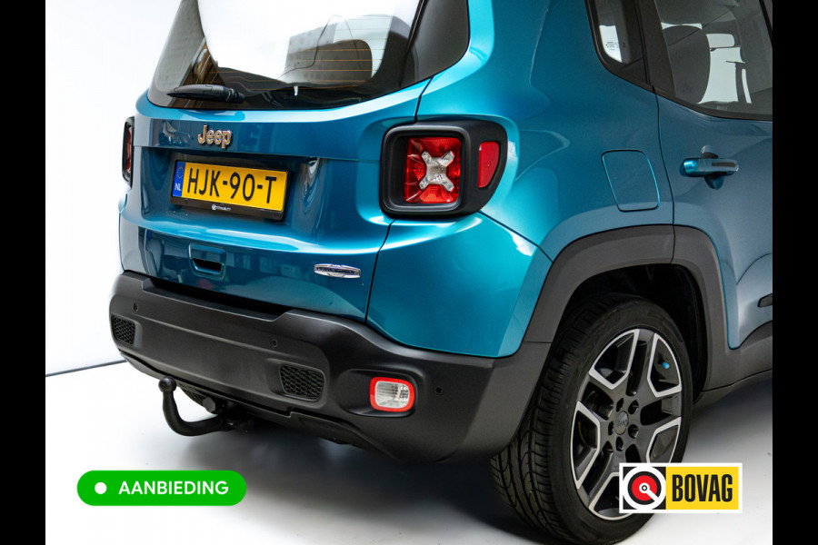 Jeep Renegade 1.3T DDCT Limited 150 PK | Afn. Trekhaak | LMV 19" | Apple Carplay/Android auto | Cruise | PDC achter | Climate control, Parkeerassistent
