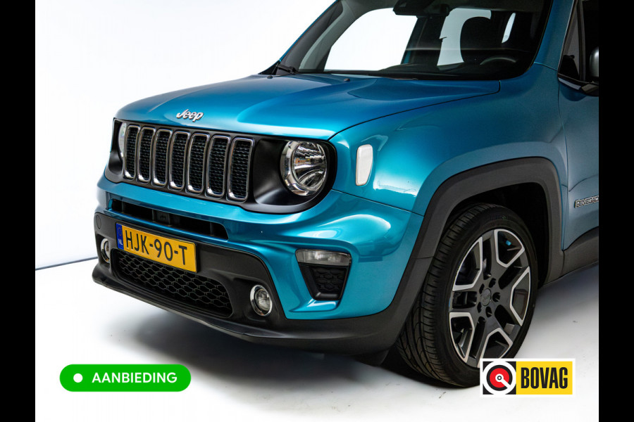 Jeep Renegade 1.3T DDCT Limited 150 PK | Afn. Trekhaak | LMV 19" | Apple Carplay/Android auto | Cruise | PDC achter | Climate control, Parkeerassistent