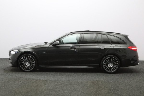 Mercedes-Benz C-Klasse Estate 300 e 313 PK AMG Line PHEV, Panoramadak, Burmester, Trekhaak, Sfeerverlichting, Adap. Cruise Control, Memory