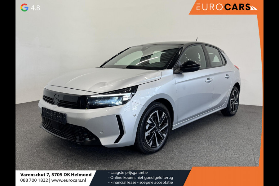 Opel Corsa 1.2 Turbo Hybrid GS Navigatie Apple Carplay/Android Auto Camera Parkeersensoren Cruise Control Dodehoek assistent Airco Lichtmetalen velgen Virtual Cockpit Getinte ramen