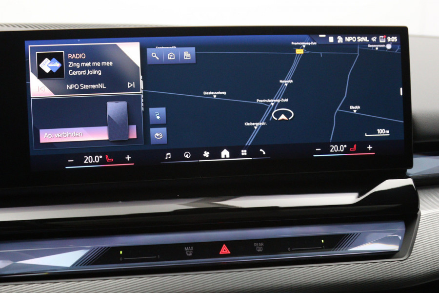 BMW i5 Touring eDrive40 M Sport Edition 84 kWh 340 PK, SOH 97 %, Panoramadak, Trekhaak, 360 Camera, H/K Sound,