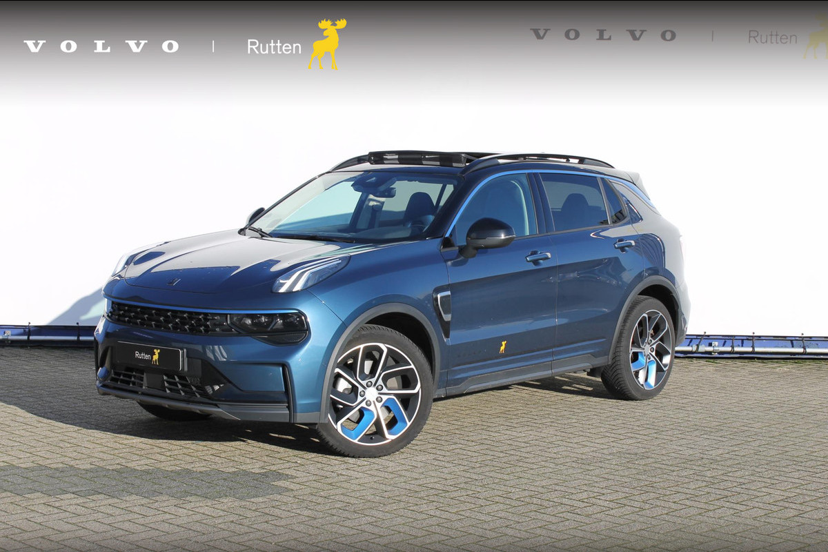 Lynk & Co 01 /360 Camera/ Adaptieve cruise control/ Elektrische stoelen/ BLIS/ Stoelverwarming/ Elektrische achterklep/ Climate control/ Parkeersensoren met camera/ Regensensor/ Keyless entry