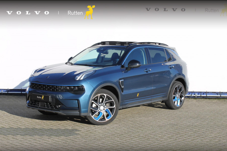 Lynk & Co 01 /360 Camera/ Adaptieve cruise control/ Elektrische stoelen/ BLIS/ Stoelverwarming/ Elektrische achterklep/ Climate control/ Parkeersensoren met camera/ Regensensor/ Keyless entry