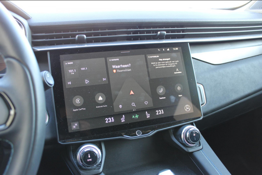 Lynk & Co 01 /360 Camera/ Adaptieve cruise control/ Elektrische stoelen/ BLIS/ Stoelverwarming/ Elektrische achterklep/ Climate control/ Parkeersensoren met camera/ Regensensor/ Keyless entry