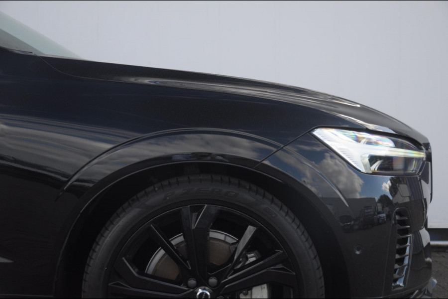 Volvo XC60 T6 350pk Automaat Plug-in AWD Ultra Black Edition Luchtvering/ Bowers & Wilkins/ Leder dashboard/ Adaptive cruise control/ Google infotainment/ 360Camera/ Keyless entry/