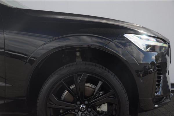 Volvo XC60 T6 350pk Automaat Plug-in AWD Ultra Black Edition Luchtvering/ Bowers & Wilkins/ Leder dashboard/ Adaptive cruise control/ Google infotainment/ 360Camera/ Keyless entry/