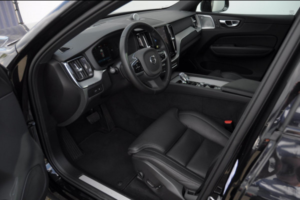 Volvo XC60 T6 350pk Automaat Plug-in AWD Ultra Black Edition Luchtvering/ Bowers & Wilkins/ Leder dashboard/ Adaptive cruise control/ Google infotainment/ 360Camera/ Keyless entry/