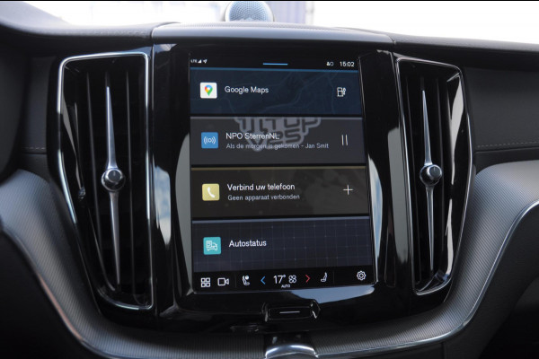 Volvo XC60 T6 350pk Automaat Plug-in AWD Ultra Black Edition Luchtvering/ Bowers & Wilkins/ Leder dashboard/ Adaptive cruise control/ Google infotainment/ 360Camera/ Keyless entry/