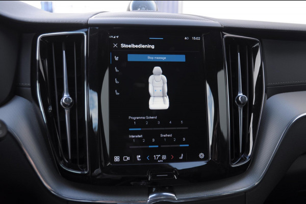 Volvo XC60 T6 350pk Automaat Plug-in AWD Ultra Black Edition Luchtvering/ Bowers & Wilkins/ Leder dashboard/ Adaptive cruise control/ Google infotainment/ 360Camera/ Keyless entry/