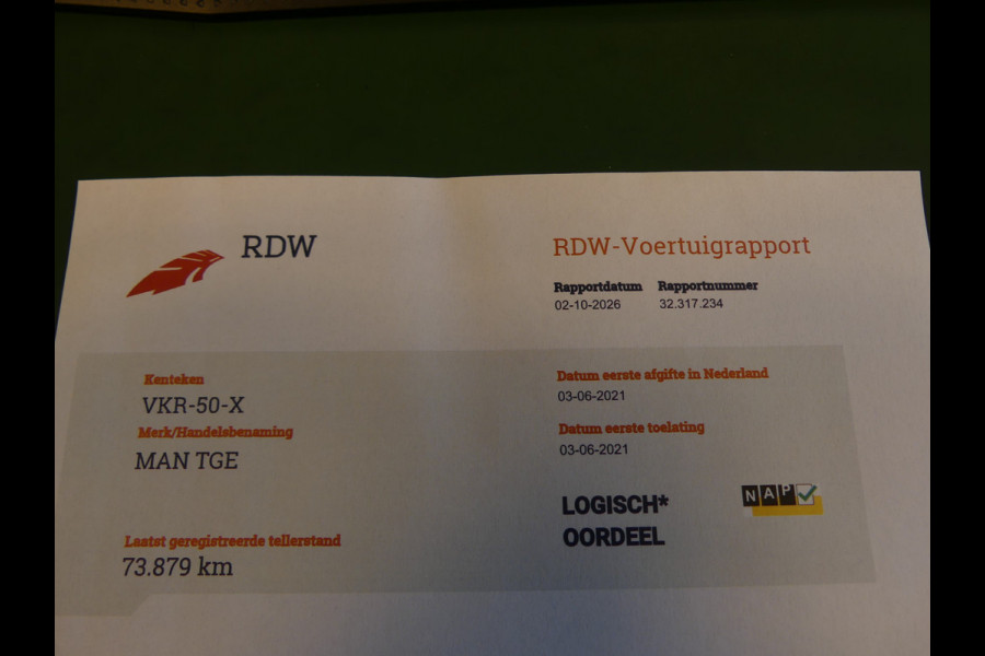 MAN TGE 50 2.0 180PK L3H3 LED/Trekgewicht 3000KG Navigatie/PDC