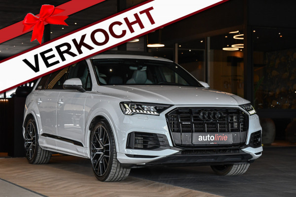 Audi Q7 55 TFSI e quattro S-Line, RS Stoelen, Pano, Luchtvering, B&O, 22", Matrix!
