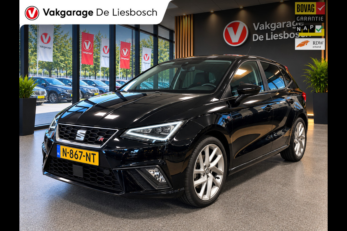 Seat Ibiza 1.0 EcoTSI FR Business Intense facelift / virtual cockpit / camera / stoel verwarming / sportstoelen