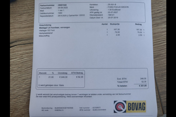 Ford FOCUS Wagon 1.0 EcoBoost Active Business