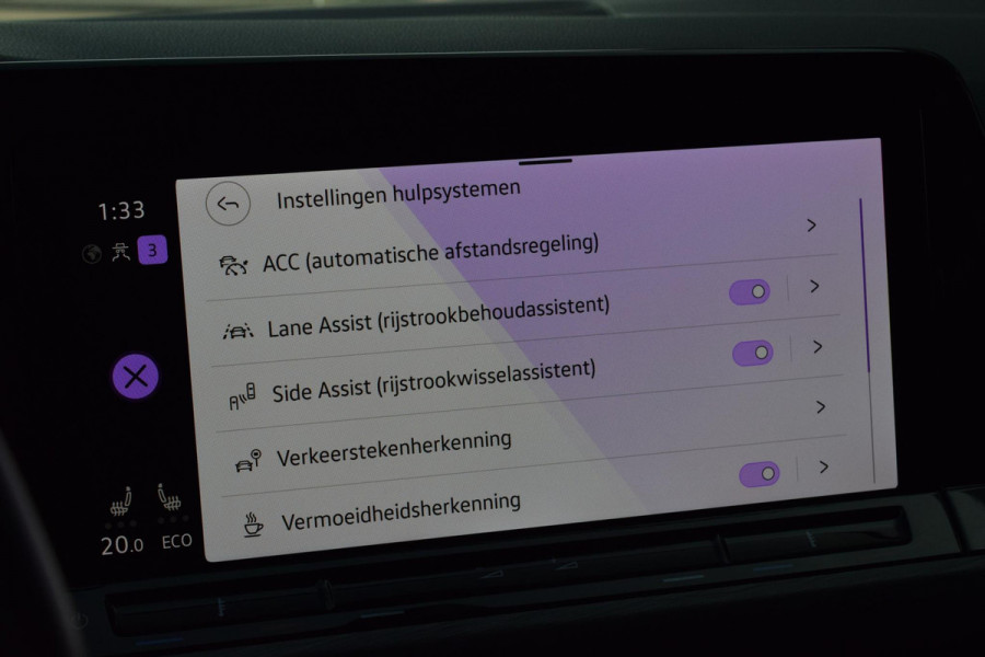 Volkswagen Golf 1.4 eHybrid|Cam.|Carplay|ACC|Stuur+stoelver.|Trekh
