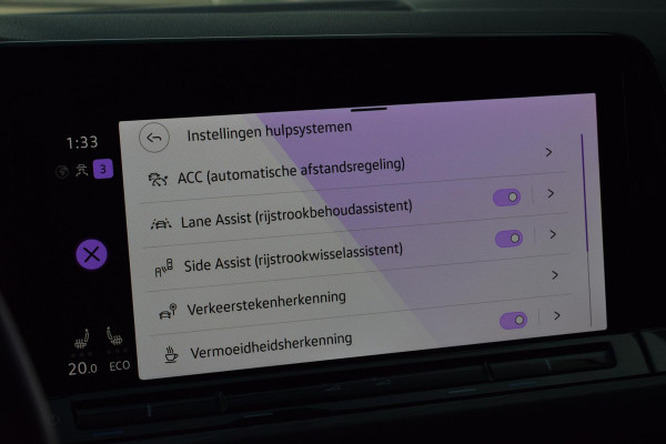 Volkswagen Golf 1.4 eHybrid|Cam.|Carplay|ACC|Stuur+stoelver.|Trekh