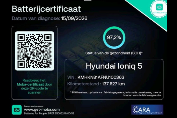 Hyundai IONIQ 5 Connect+ 73kWh 97% SOH Leder|Carplay|Trekhaak