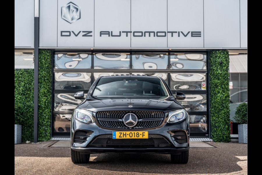 Mercedes-Benz GLC Coupé 350e 4MATIC Premium Plus AMG Night | Luchtvering | Burmester | Pano | Ventilatie