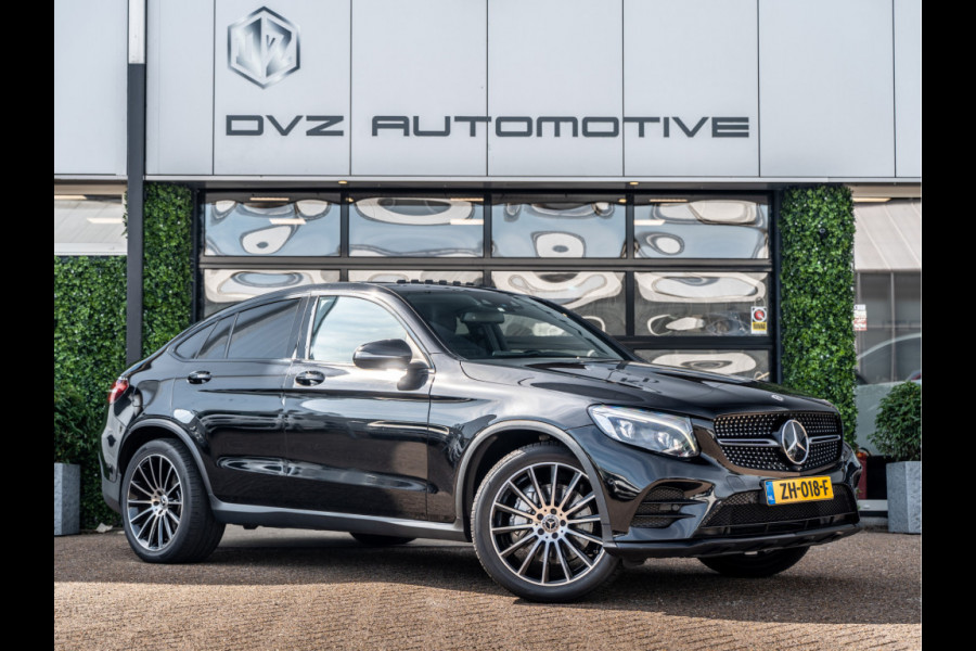 Mercedes-Benz GLC Coupé 350e 4MATIC Premium Plus AMG Night | Luchtvering | Burmester | Pano | Ventilatie