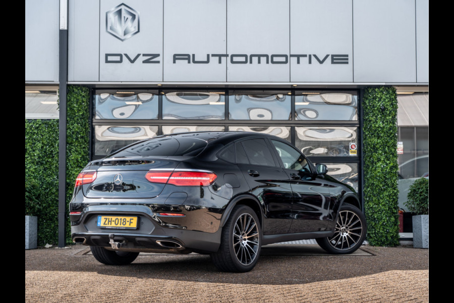 Mercedes-Benz GLC Coupé 350e 4MATIC Premium Plus AMG Night | Luchtvering | Burmester | Pano | Ventilatie