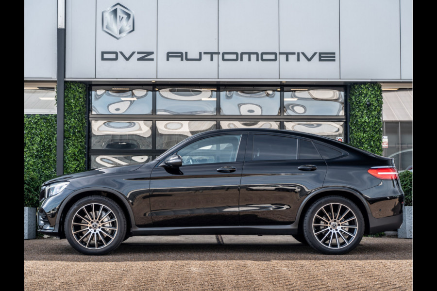 Mercedes-Benz GLC Coupé 350e 4MATIC Premium Plus AMG Night | Luchtvering | Burmester | Pano | Ventilatie