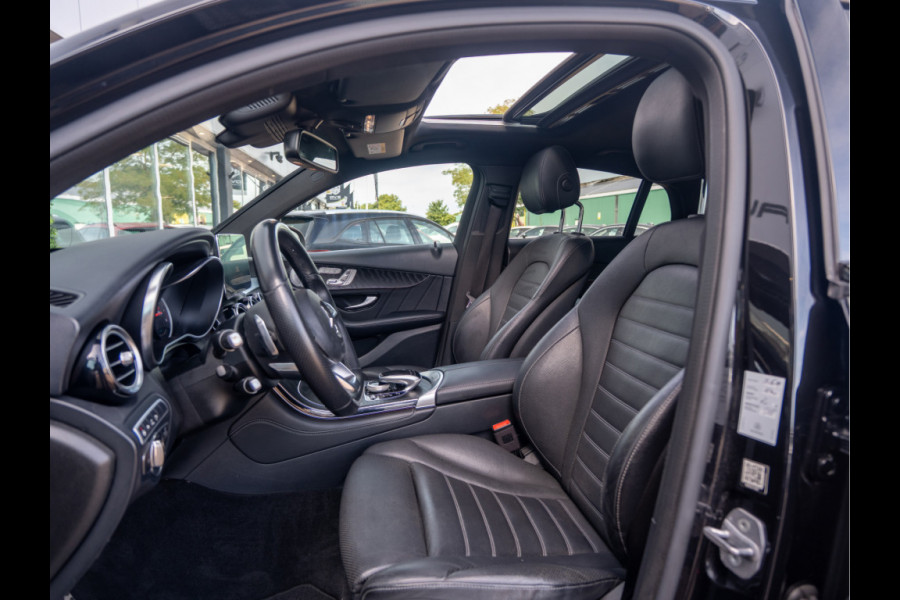 Mercedes-Benz GLC Coupé 350e 4MATIC Premium Plus AMG Night | Luchtvering | Burmester | Pano | Ventilatie