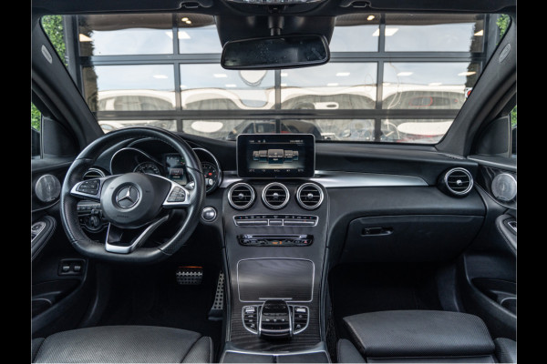 Mercedes-Benz GLC Coupé 350e 4MATIC Premium Plus AMG Night | Luchtvering | Burmester | Pano | Ventilatie