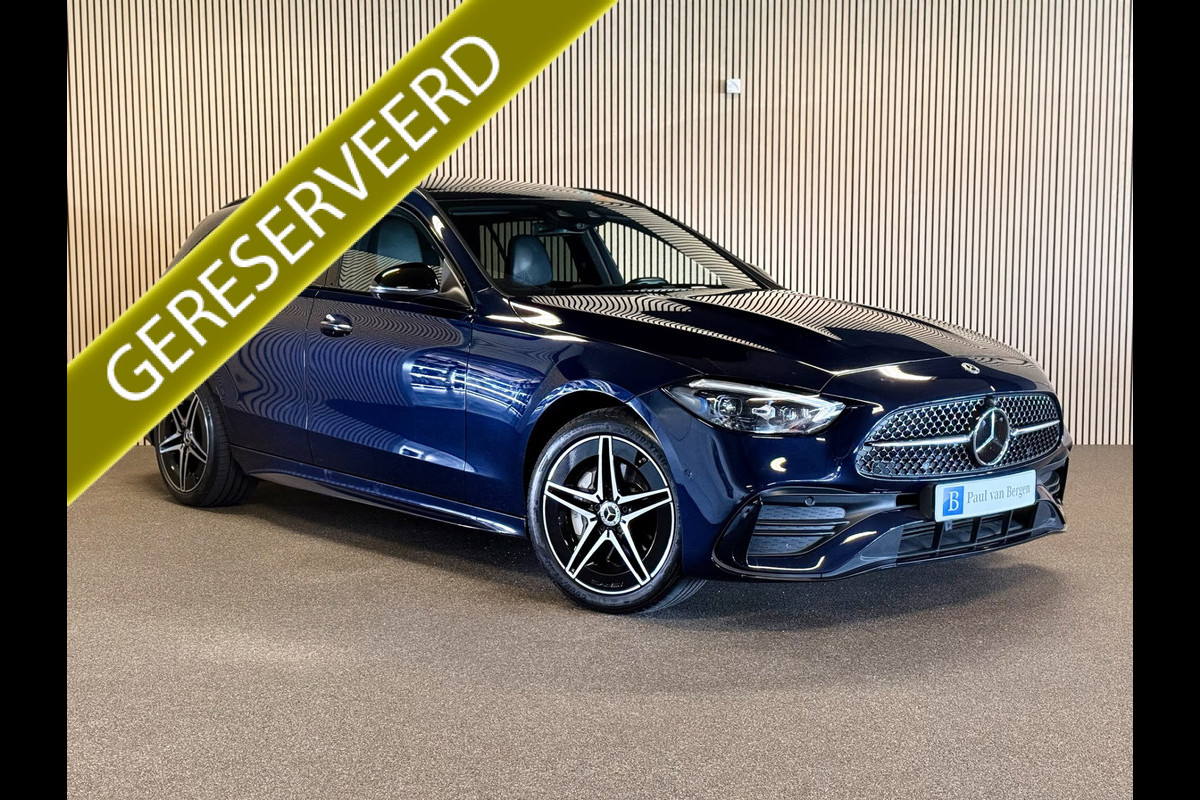 Mercedes-Benz C-Klasse Estate 300e AMG STYLING-SOH 97%-PANORAMA-HEAD UP-360 CAMERA-NIGHT-COMPLEET
