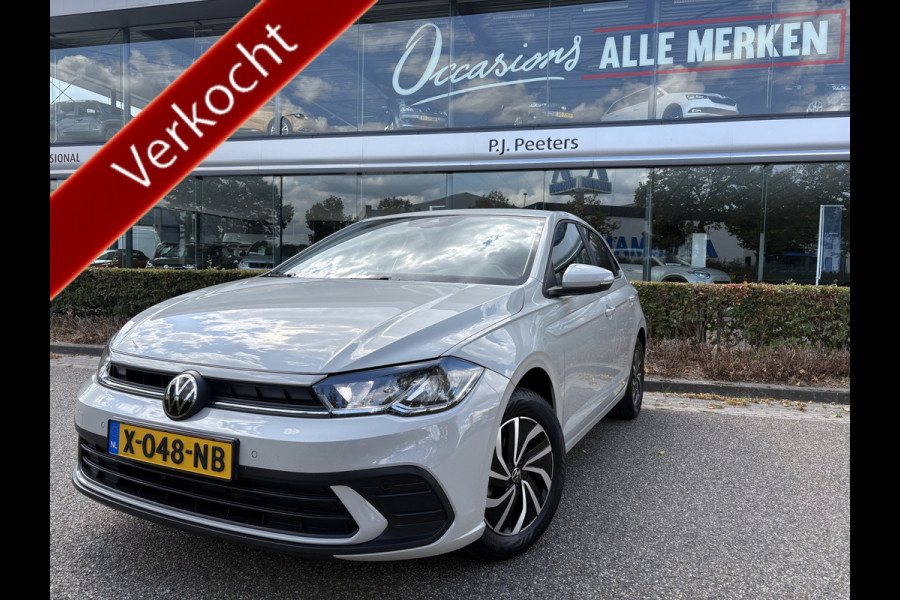 Volkswagen Polo 1.0 TSI Life Airco - Apple carplay - Parkeersensoren - Led verlichting - Radio - Cruise control - Bluetooth - Stuur multifunctioneel - Elektrische ramen - Licht metalen velgen 15 inch