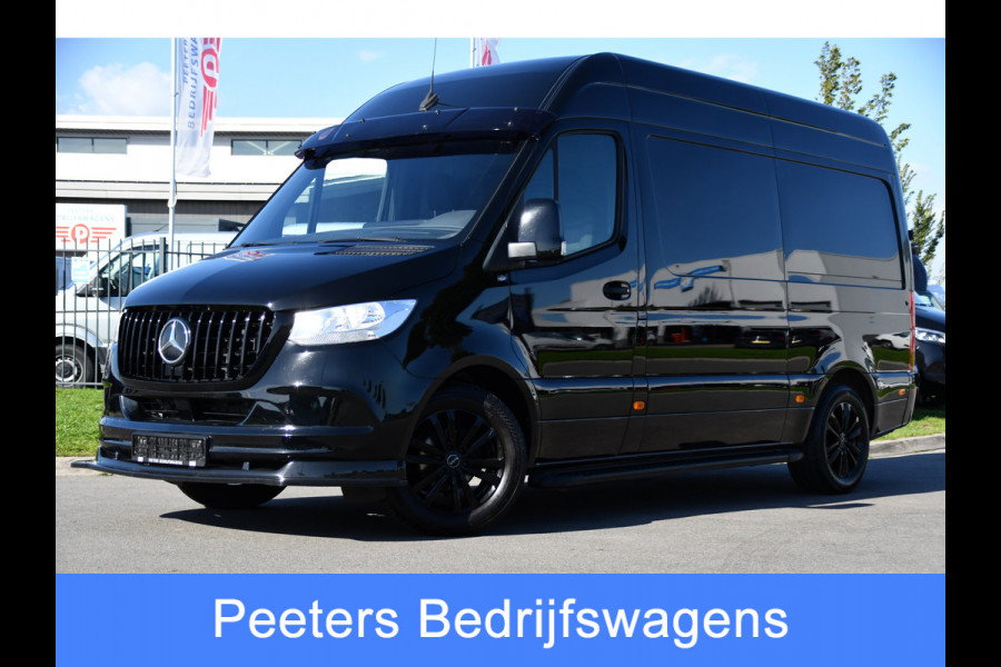 Mercedes-Benz Sprinter 314 2.2 CDI L2H2 RWD Black Edition Camera, Cruise, Carplay, Bearlock, Multimedia, Stoelverwarming, Betimmering, Uniek!