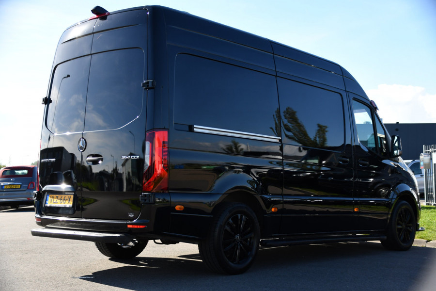 Mercedes-Benz Sprinter 314 2.2 CDI L2H2 RWD Black Edition Camera, Cruise, Carplay, Bearlock, Multimedia, Stoelverwarming, Betimmering, Uniek!
