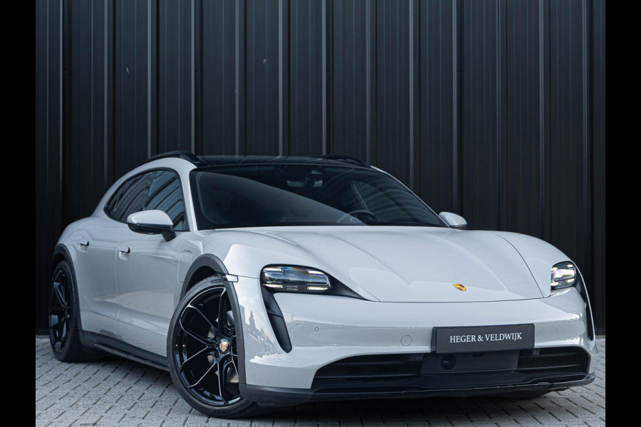 Porsche Taycan Cross Turismo 4 93 kWh | Bose sound | Adaptive Cruise Control | Camera | Panoramadak | Color Krijt 3H