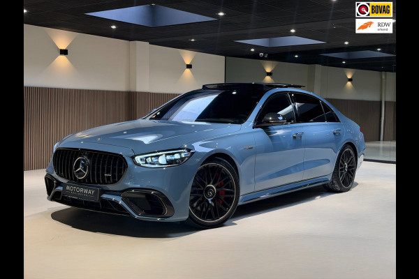Mercedes-Benz S-Klasse AMG 63 S E Performance|Pano|HUD|Keyless|360|4D Burmester|Massage|Matrix|Chauffeur Pakket|Carbon